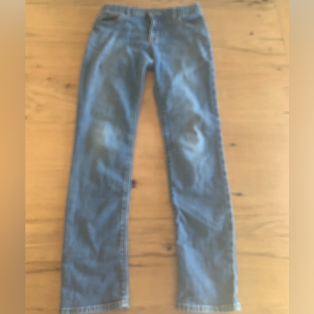 Gap Kids 1969 Super Skinny Straight leg Jeans Blue Girls 12‎ preloved